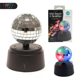 Lampe Mini Boule à Facettes