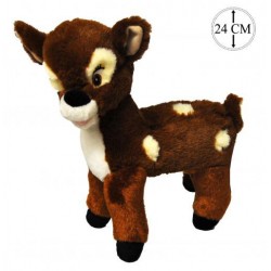 Peluche Daim Debout 24cm