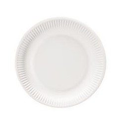 Assiettes Rondes en Carton 23cm - 100 Pièces