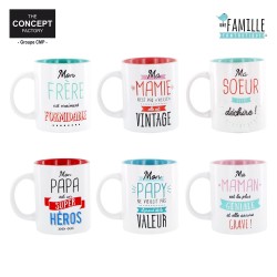 Mug Message Famille Fantastique