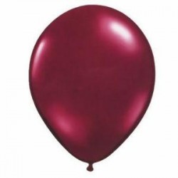 Ballons de Baudruche Opaques Bordeaux