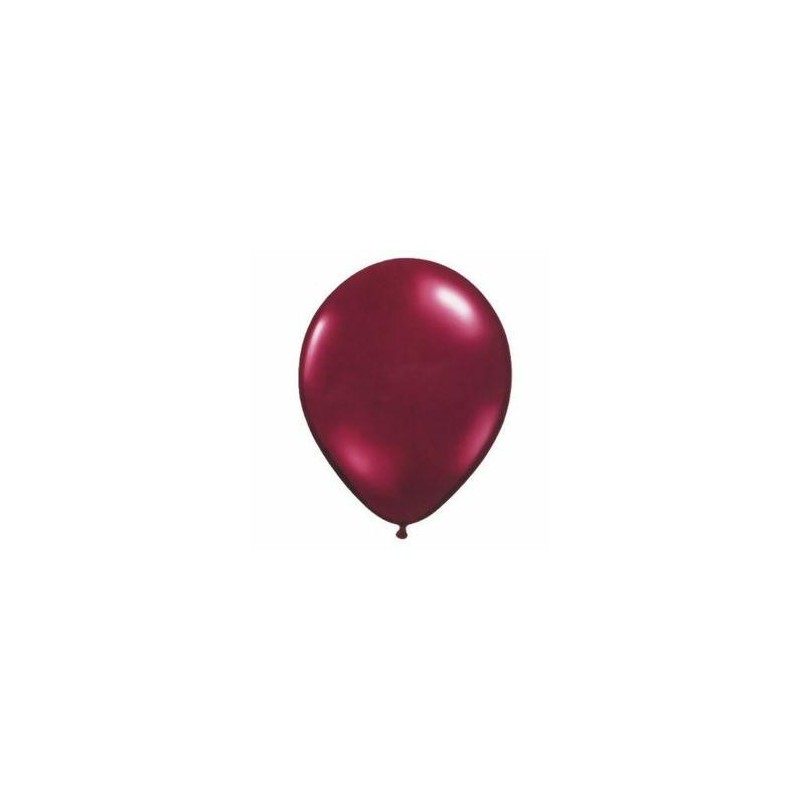 Ballons de Baudruche Opaques Bordeaux