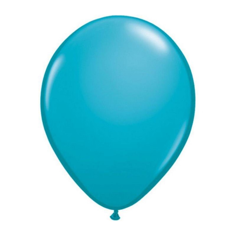 Ballons de Baudruche Opaques Turquoise