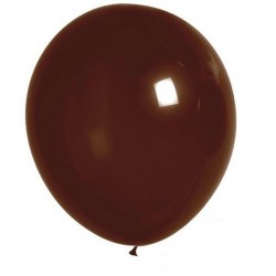 Ballons de Baudruche Opaques Chocolat 100 Pièces
