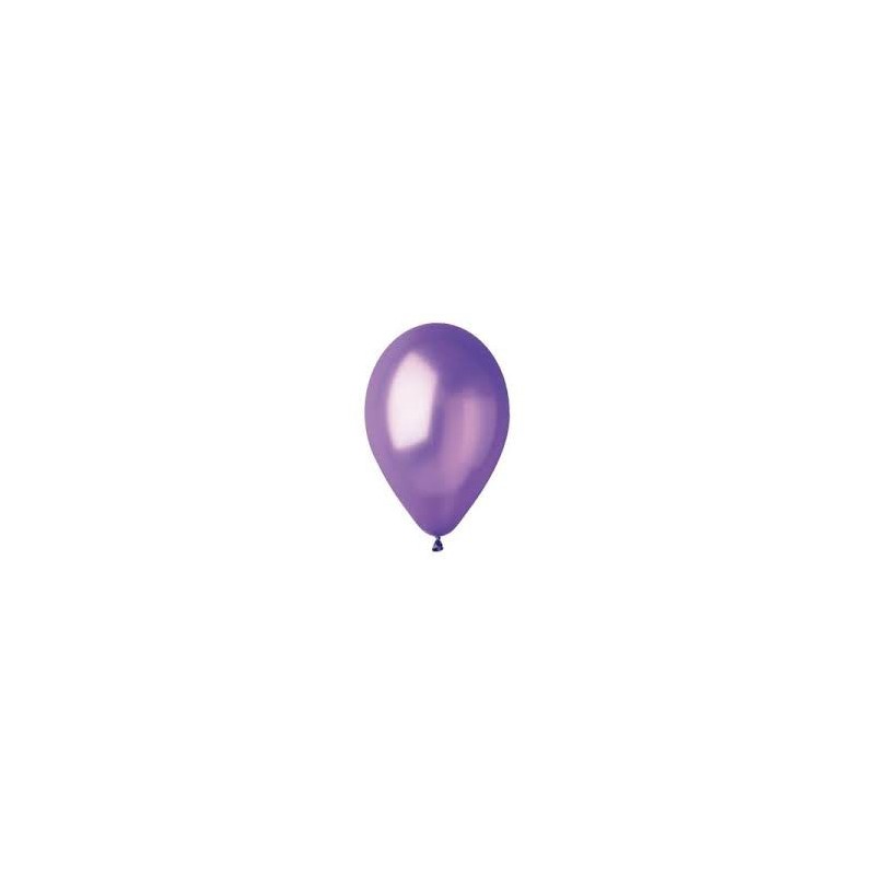 Ballons de Baudruche Métalliques Violet